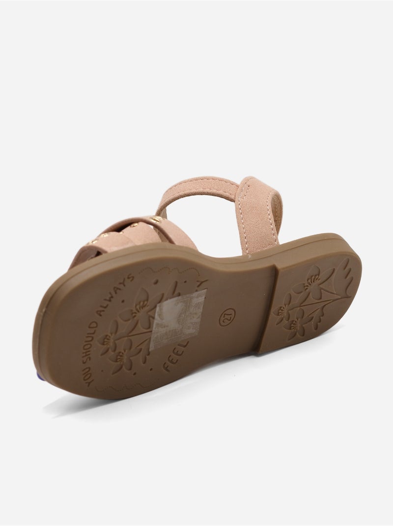 Sandali con fibbia Rosa - Kiabi