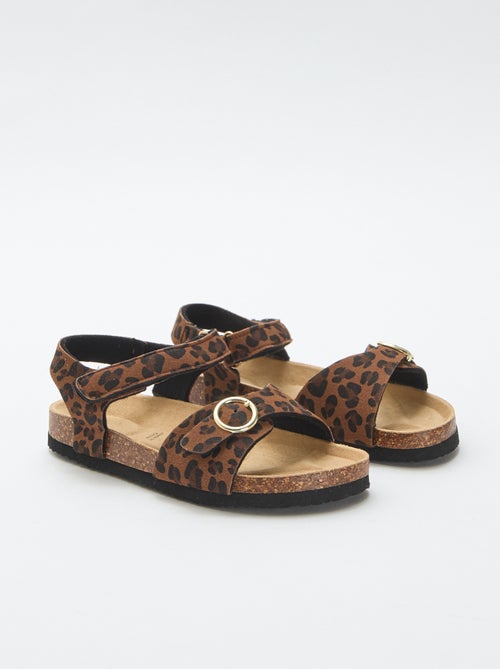 Sandali con fibbia rotonda - Kiabi