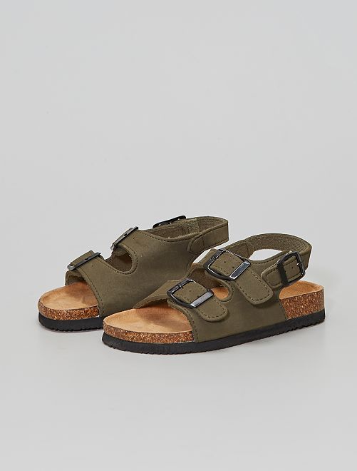 Sandali con fibbie - kaki - Kiabi - 16.00€