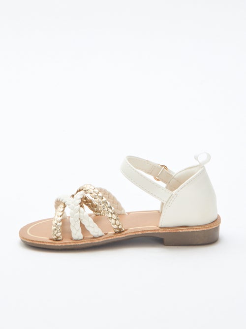 Sandali con multiple fasce intrecciate - Kiabi