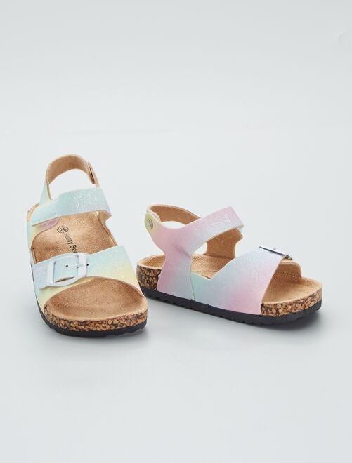Sandali con paillettes - ROSA - Kiabi - 15.00€