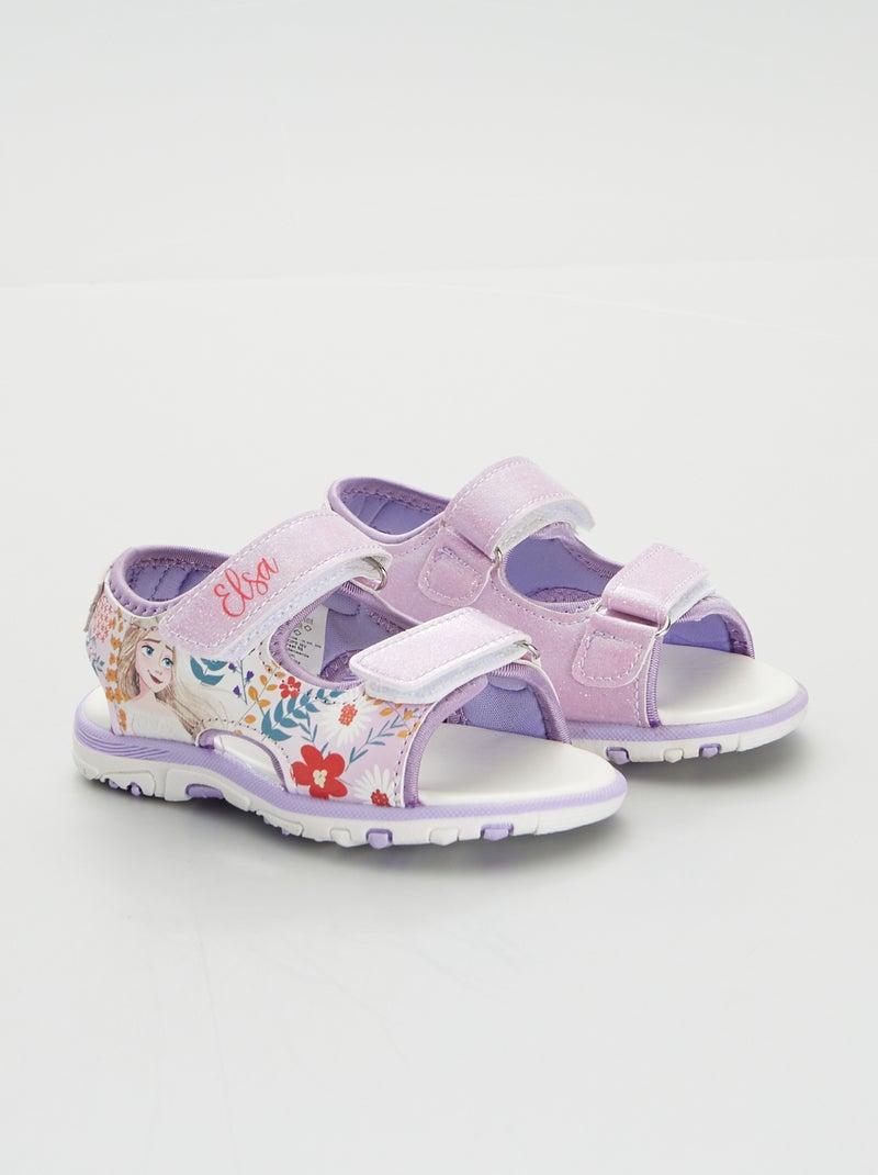 Sandali con patte con strappi 'Frozen' VIOLA - Kiabi