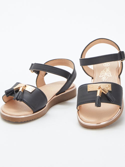 Sandali con pompon decorativi - Kiabi