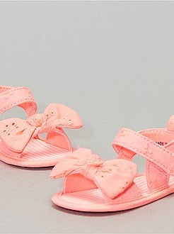 Sandali con ricamo punto inglese - Kiabi