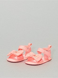 Sandali con ricamo punto inglese - Kiabi