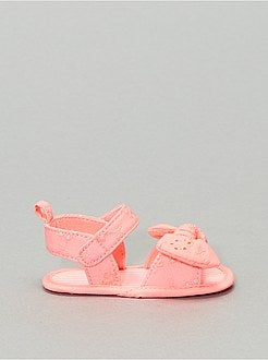 Sandali con ricamo punto inglese - Kiabi