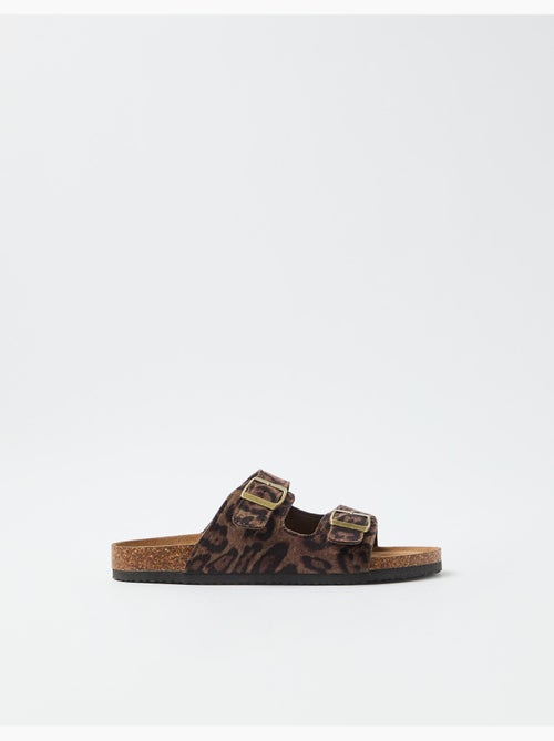 Sandali con stampa animale, MO Fashion - Kiabi Sandali con stampa animale, MO Fashion - Kiabi