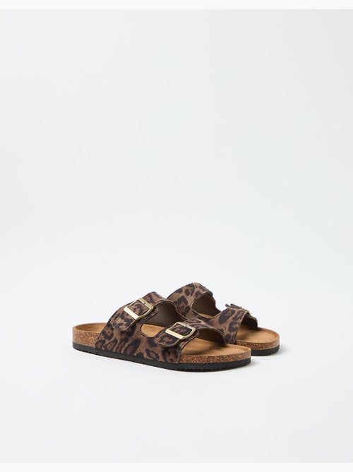 Sandali con stampa animale, MO Fashion - Kiabi Sandali con stampa animale, MO Fashion - Kiabi