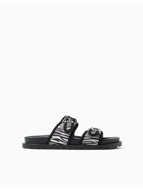 Sandali con stampa animale, MO Fashion - Kiabi