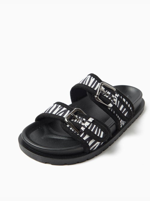 Sandali con stampa animale, mo fashion - Kiabi