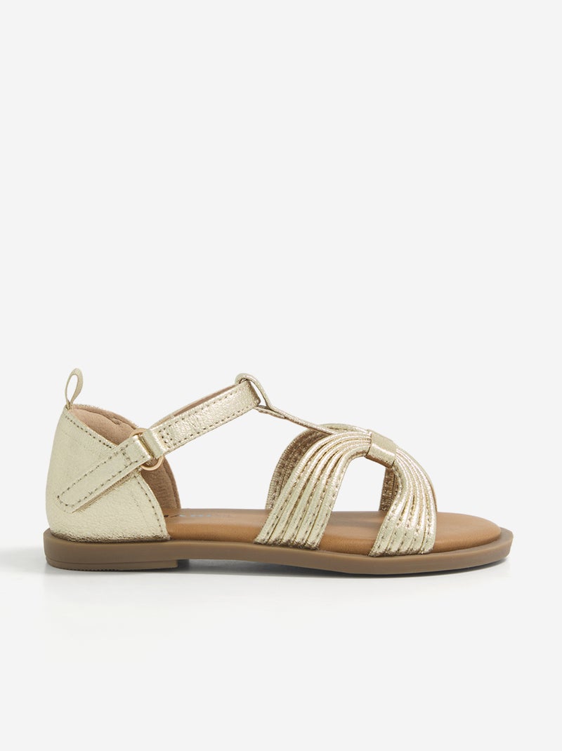 Sandali con strappi Giallo - Kiabi