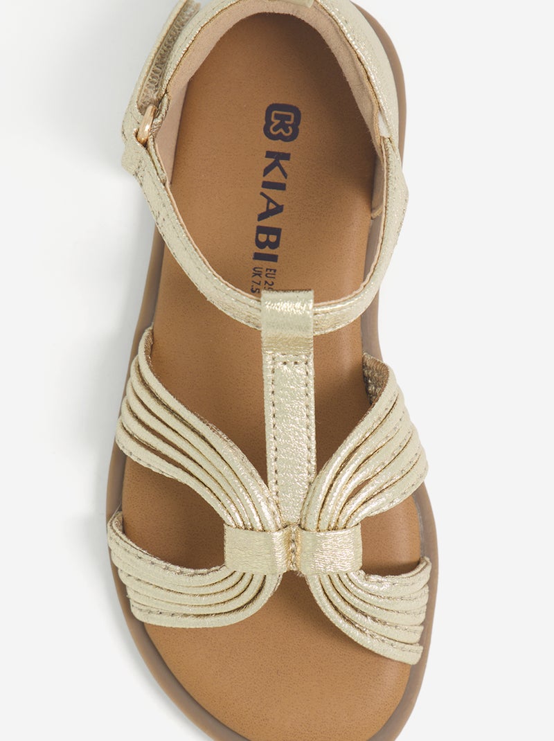 Sandali con strappi Giallo - Kiabi