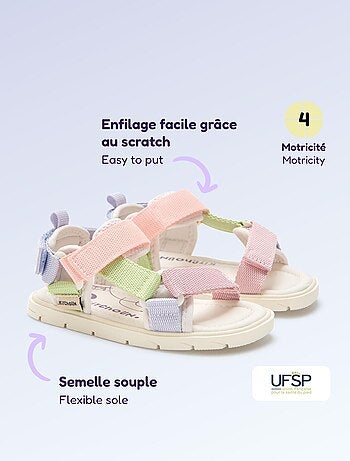 Sandali con strappo motricità 4 'camminare' - Kitchoun