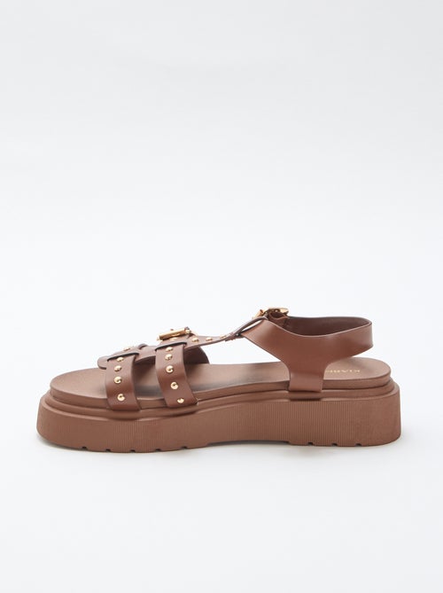 Sandali con suola platform - Kiabi
