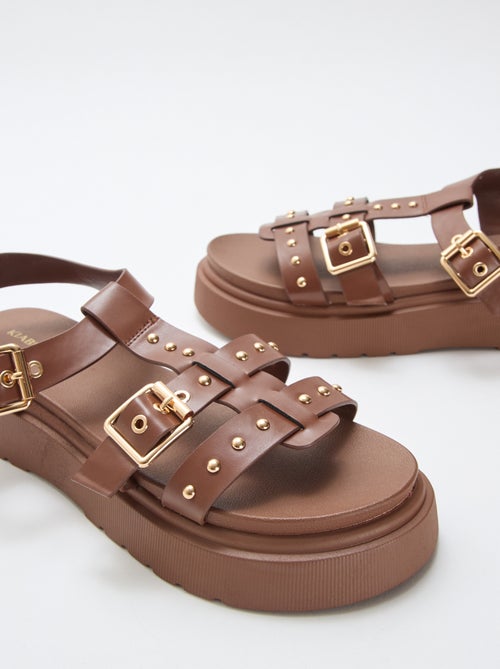 Sandali con suola platform - Kiabi