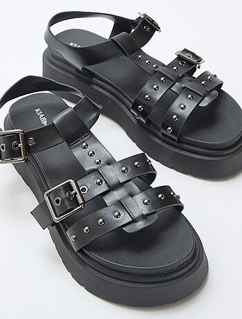 Sandali con suola platform