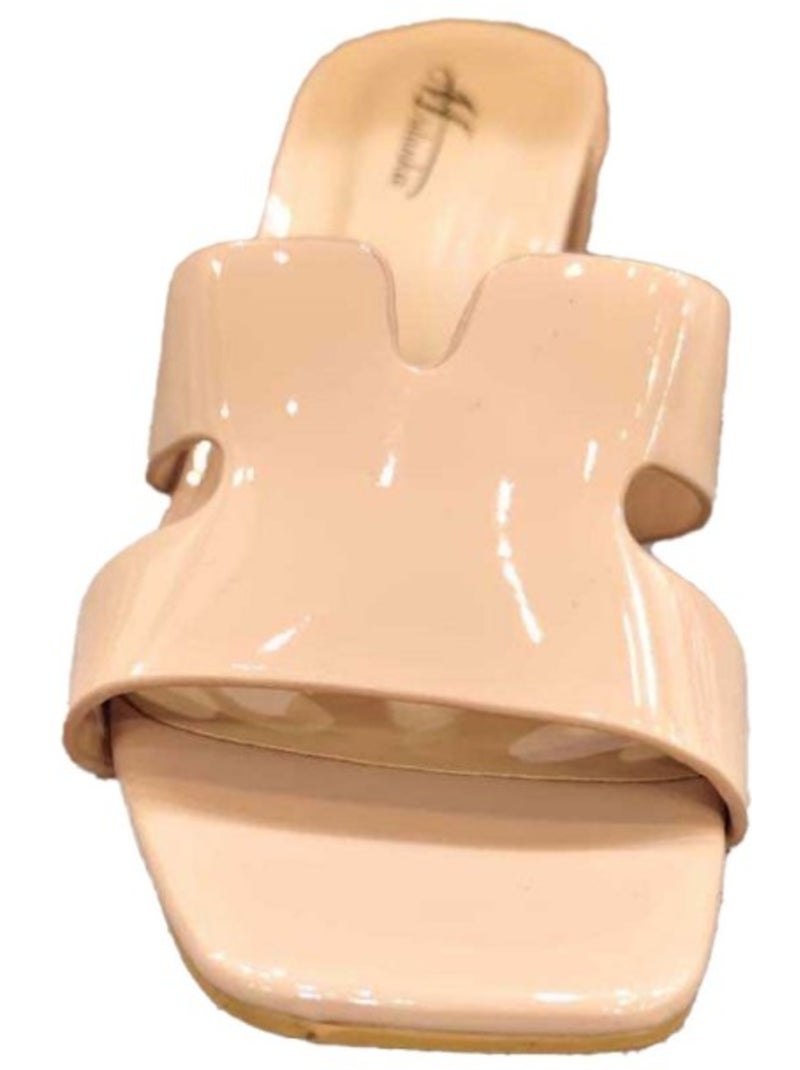 Sandali con tacco Kebello Beige - Kiabi
