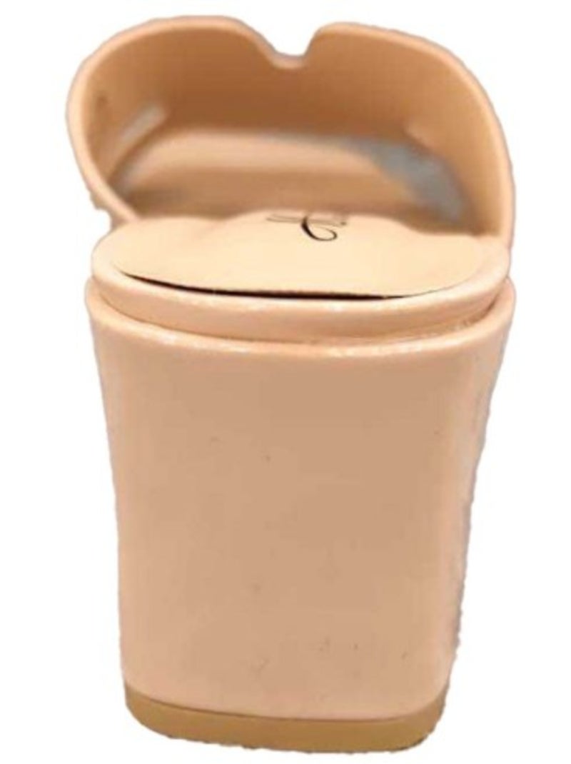 Sandali con tacco Kebello Beige - Kiabi