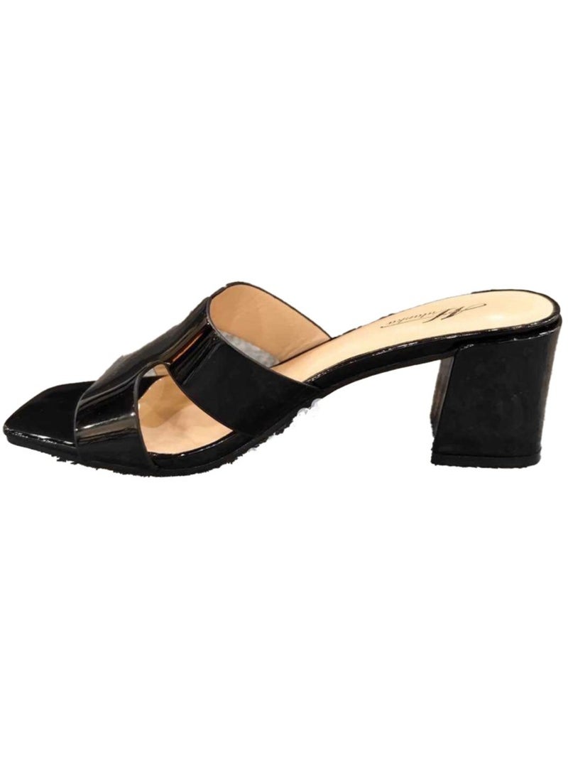 Sandali con tacco Kebello Nero Nero - Kiabi