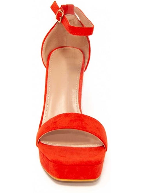 Sandali Con Tacco Materiale Sintetico Montevita - Kiabi