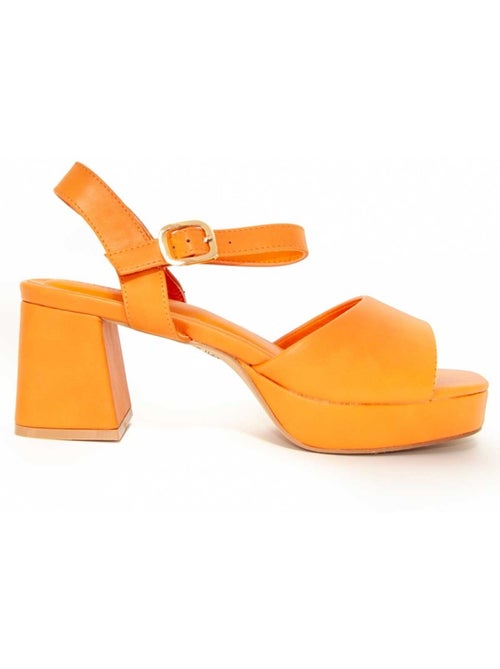 Sandali Con Tacco Materiale Sintetico Montevita - Kiabi