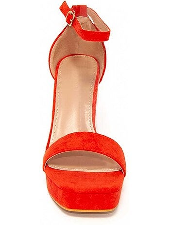 Sandali Con Tacco Materiale Sintetico Montevita
