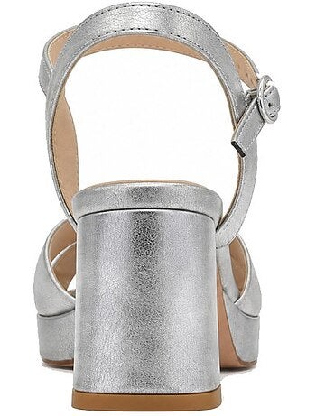 Sandali con tacco materiale sintetico montevita