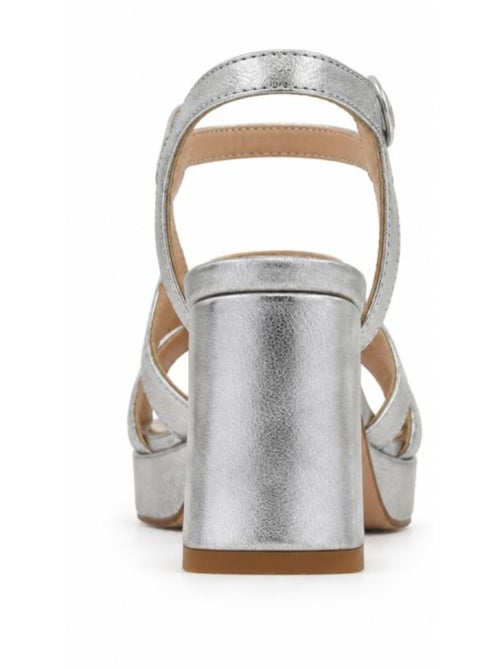 Sandali con tacco materiale sintetico montevita - Kiabi Sandali con tacco materiale sintetico montevita - Kiabi