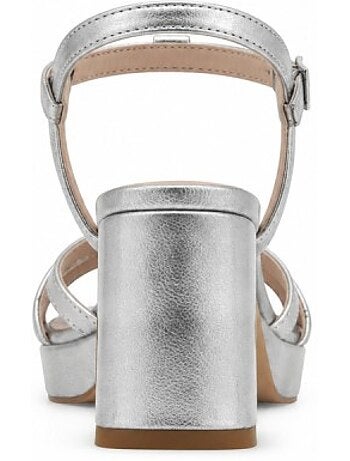 Sandali con tacco materiale sintetico montevita