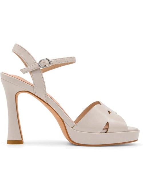 Sandali con tacco materiale sintetico montevita - Kiabi Sandali con tacco materiale sintetico montevita - Kiabi