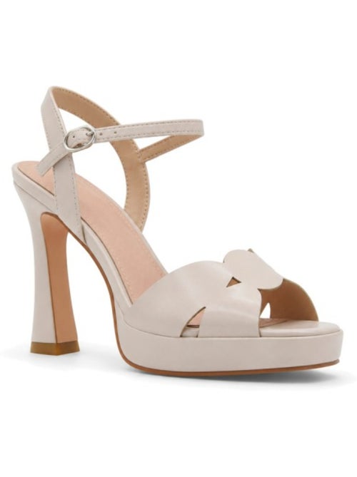 Sandali con tacco materiale sintetico montevita - Kiabi Sandali con tacco materiale sintetico montevita - Kiabi