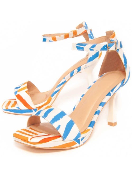 Sandali Con Tacco Materiale Sintetico Montevita - Kiabi
