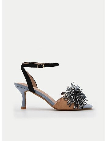 Sandali Con Tacco Materiale Sintetico Montevita
