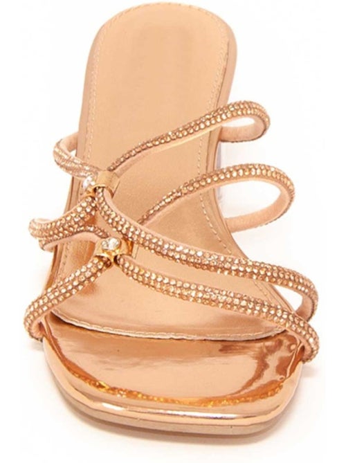Sandali Con Tacco Materiale Sintetico Montevita - Kiabi Sandali Con Tacco Materiale Sintetico Montevita - Kiabi
