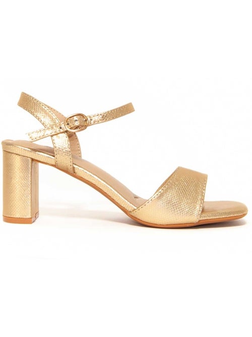 Sandali Con Tacco Materiale Sintetico Montevita - Kiabi