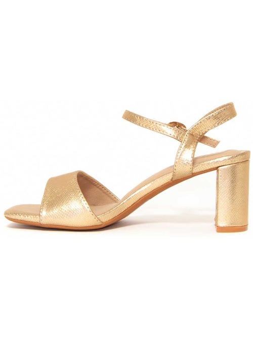 Sandali Con Tacco Materiale Sintetico Montevita - Kiabi