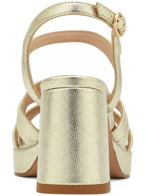 Sandali con tacco materiale sintetico montevita - Kiabi Sandali con tacco materiale sintetico montevita - Kiabi