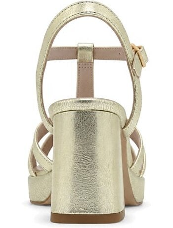 Sandali con tacco materiale sintetico montevita