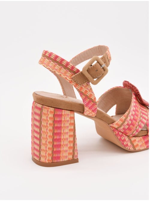Sandali Con Tacco Materiale Sintetico Montevita - Kiabi