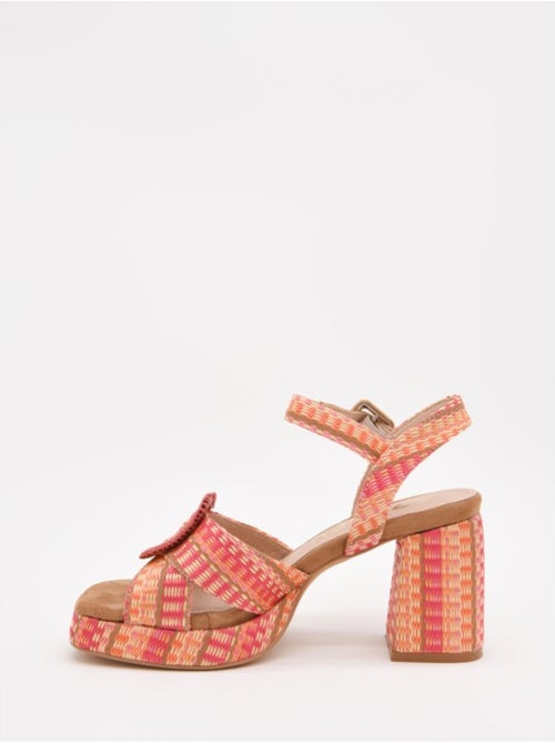 Sandali Con Tacco Materiale Sintetico Montevita - Kiabi