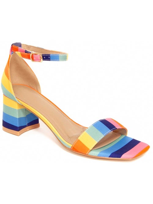 Sandali Con Tacco Materiale Sintetico Montevita - Kiabi