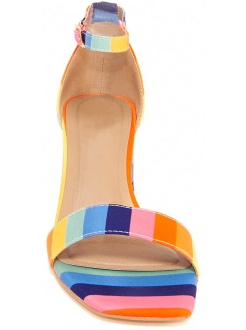 Sandali Con Tacco Materiale Sintetico Montevita - Kiabi