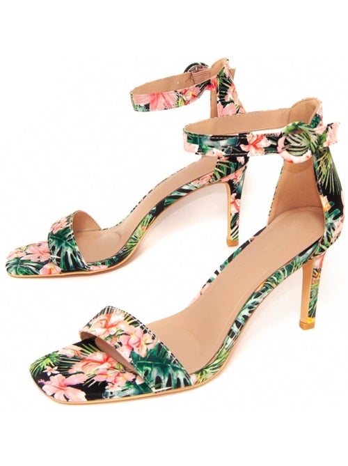 Sandali Con Tacco Materiale Sintetico Montevita - Kiabi