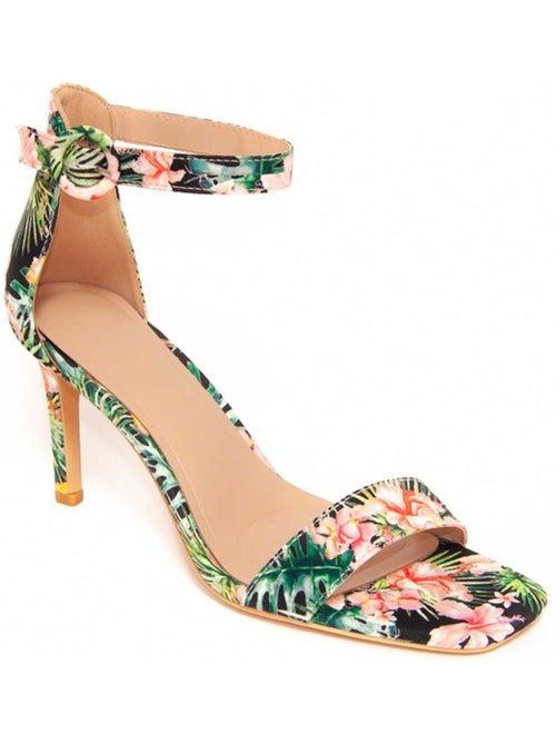 Sandali Con Tacco Materiale Sintetico Montevita - Kiabi