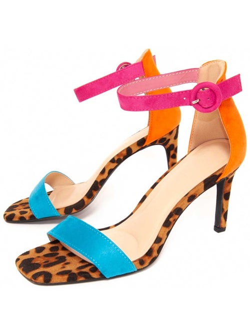 Sandali Con Tacco Materiale Sintetico Montevita - Kiabi