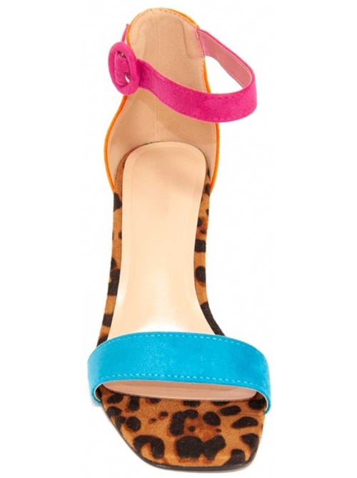 Sandali Con Tacco Materiale Sintetico Montevita - Kiabi