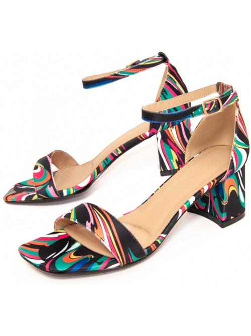 Sandali Con Tacco Materiale Sintetico Montevita - Kiabi