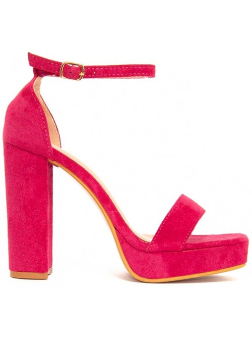 Sandali Con Tacco Materiale Sintetico Montevita - Kiabi