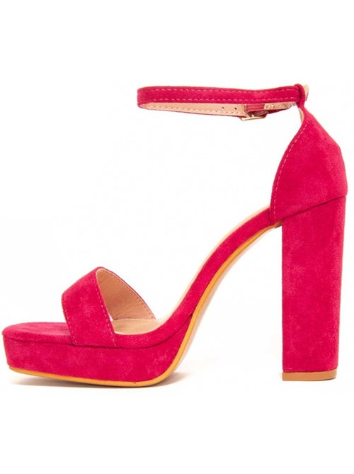 Sandali Con Tacco Materiale Sintetico Montevita - Kiabi