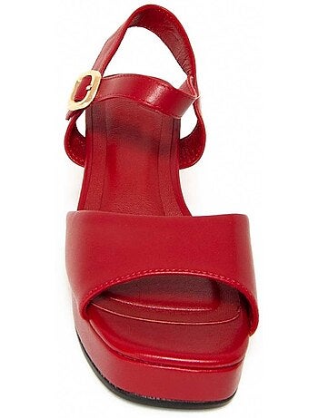 Sandali Con Tacco Materiale Sintetico Montevita